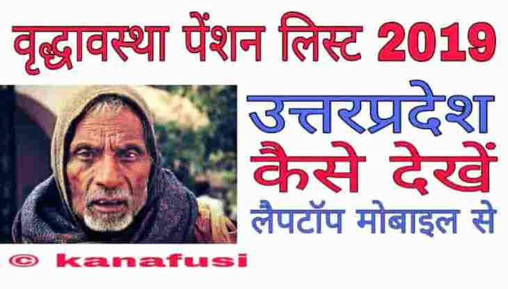Old Age Pension Report in Hindi