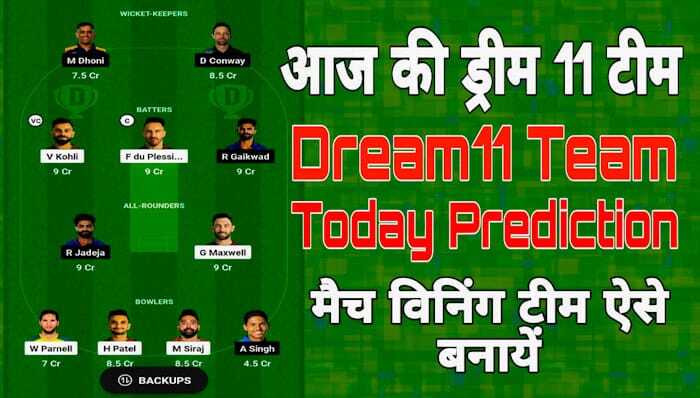 Dream11 Team Today Prediction Photo